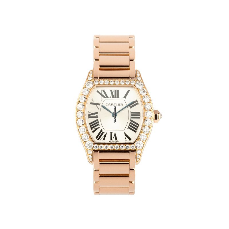 Cartier Tortue Womens watch Manual winding Rose gold 2645