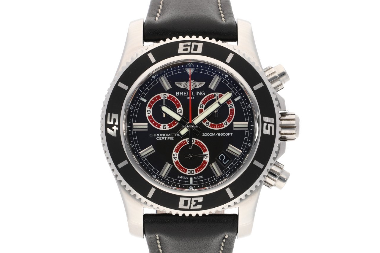 Breitling Superocean Chronograph M2000 Mens watch Unisex Quartz Steel A73310