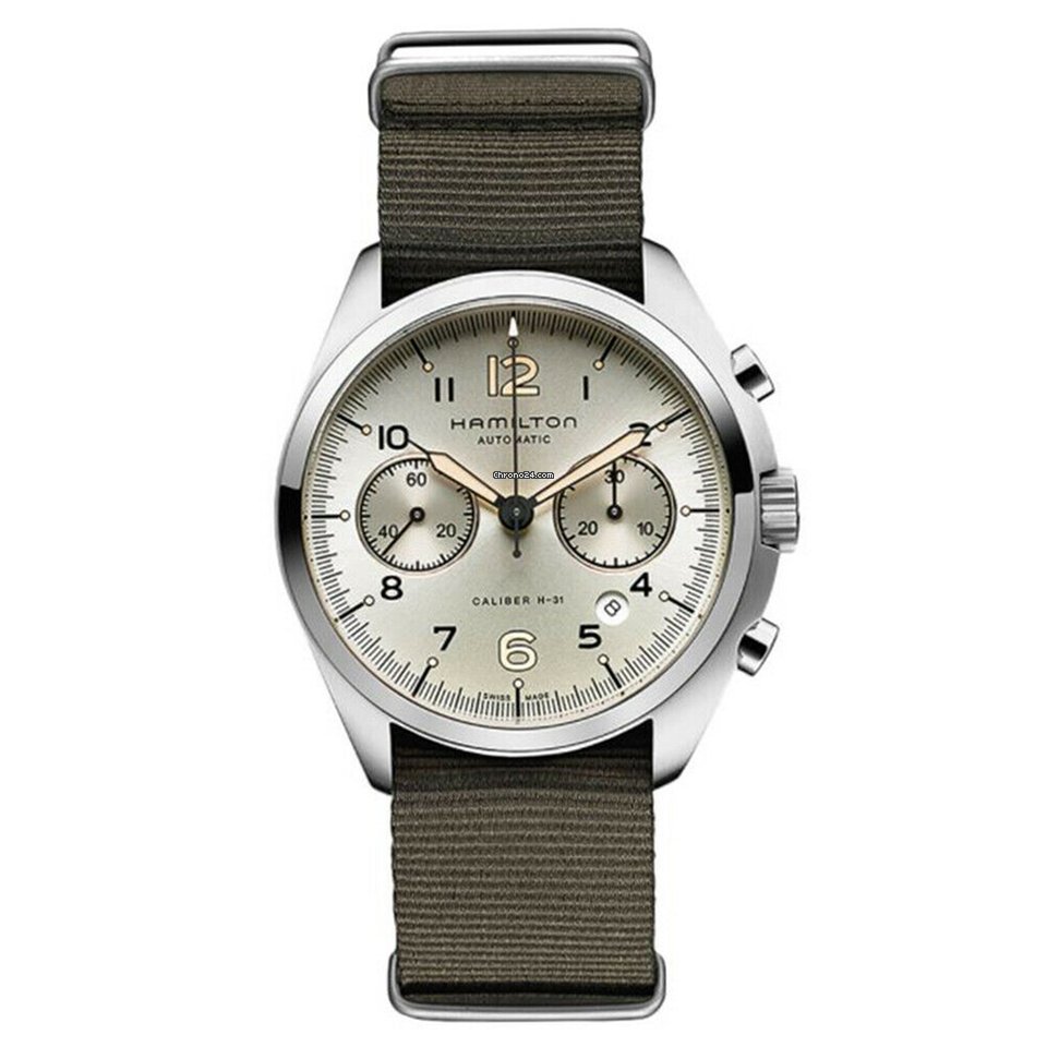 Hamilton Khaki Pilot Pioneer Mens watch Unisex Automatic Steel H76456955