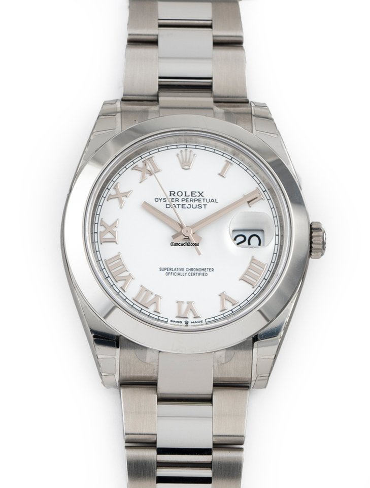 Rolex Datejust 41 Mens watch Unisex Steel Automatic 126300-0015