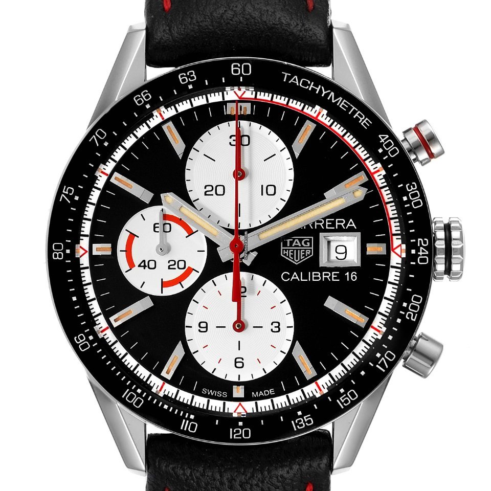 TAG Heuer Carrera Calibre 16 Mens watch Unisex Automatic Steel CV201AP.FC6429