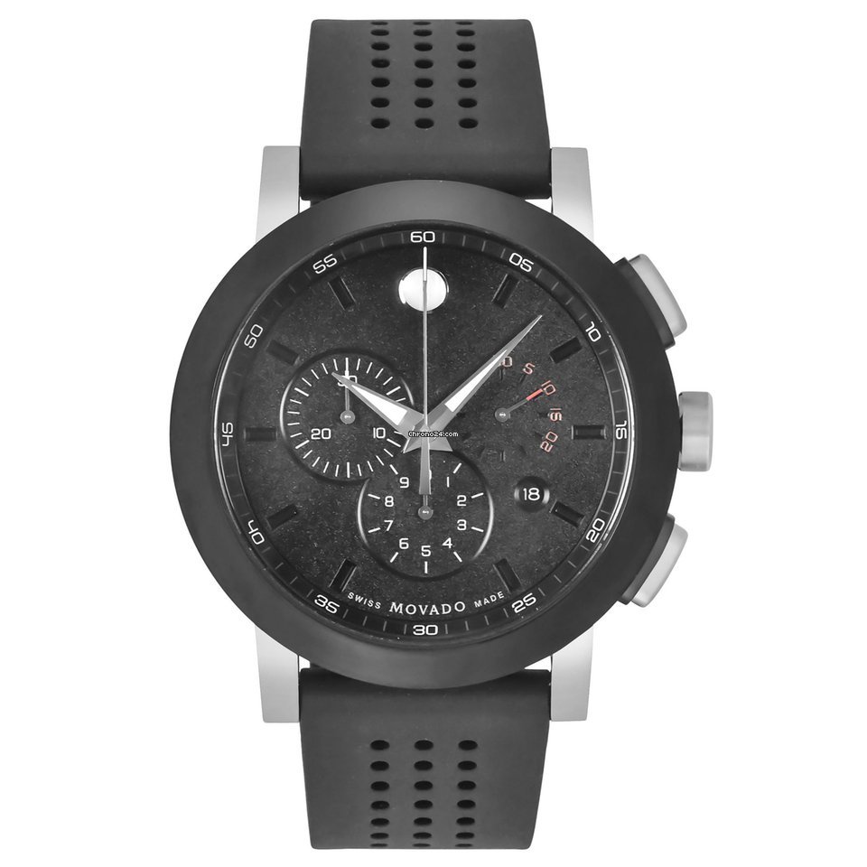 Movado Museum Mens watch Unisex Quartz Steel 606545