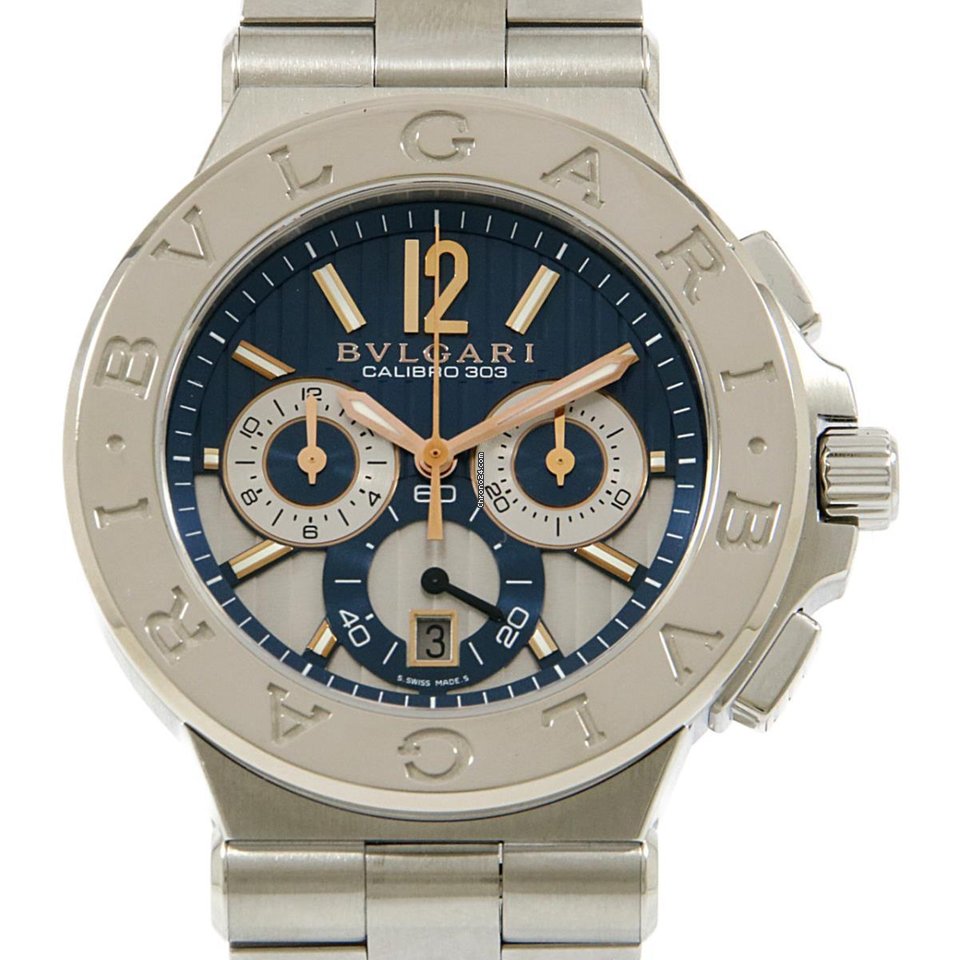 Bulgari Diagono Mens watch Unisex Automatic DG42SWGCH DG42C3SWGLDCH