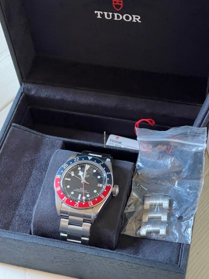 Tudor Black Bay GMT Mens watch Unisex Automatic Steel 79830RB