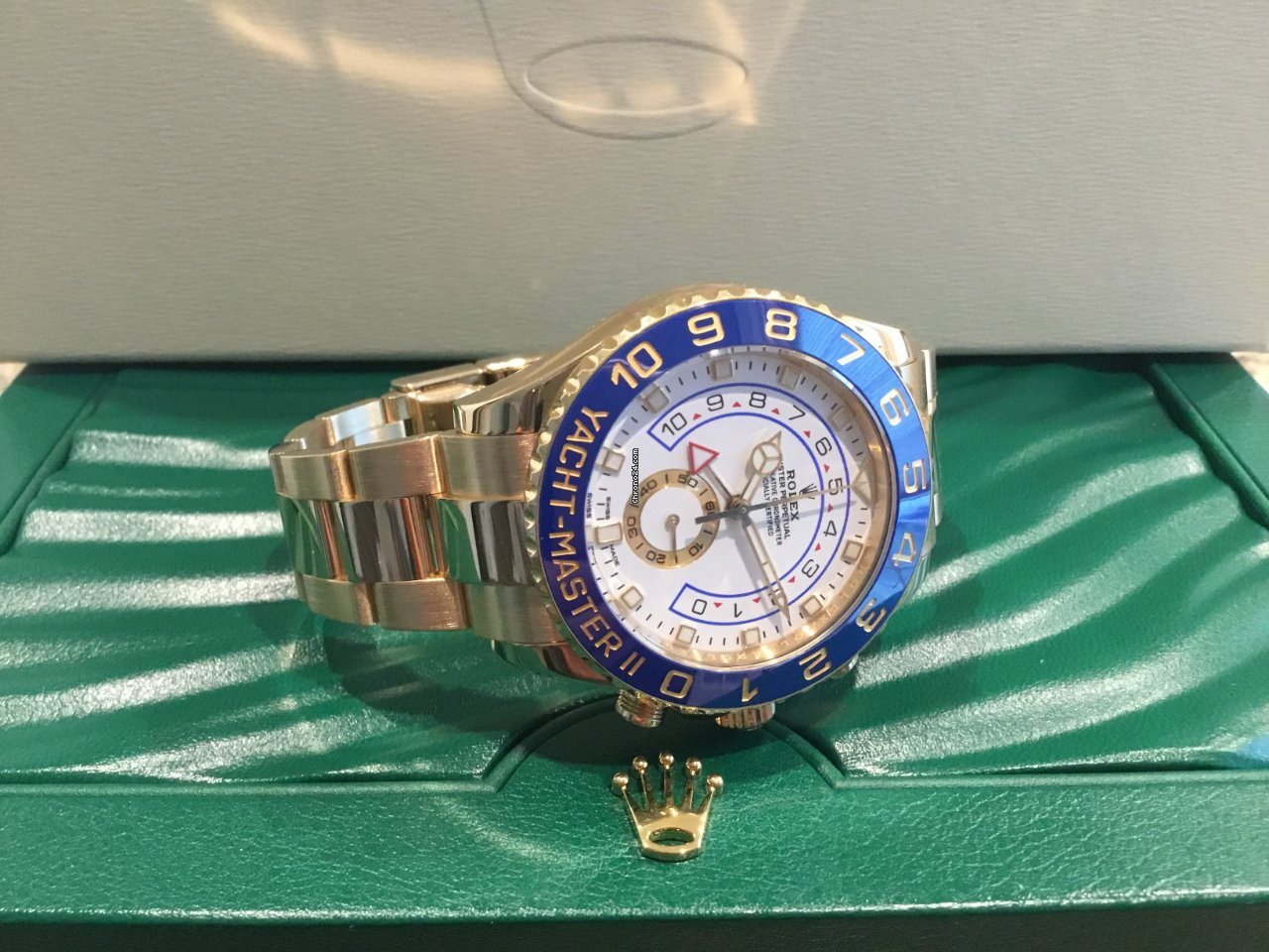 Rolex Yacht-Master II Mens watch Unisex Yellow gold Automatic 116688-0002