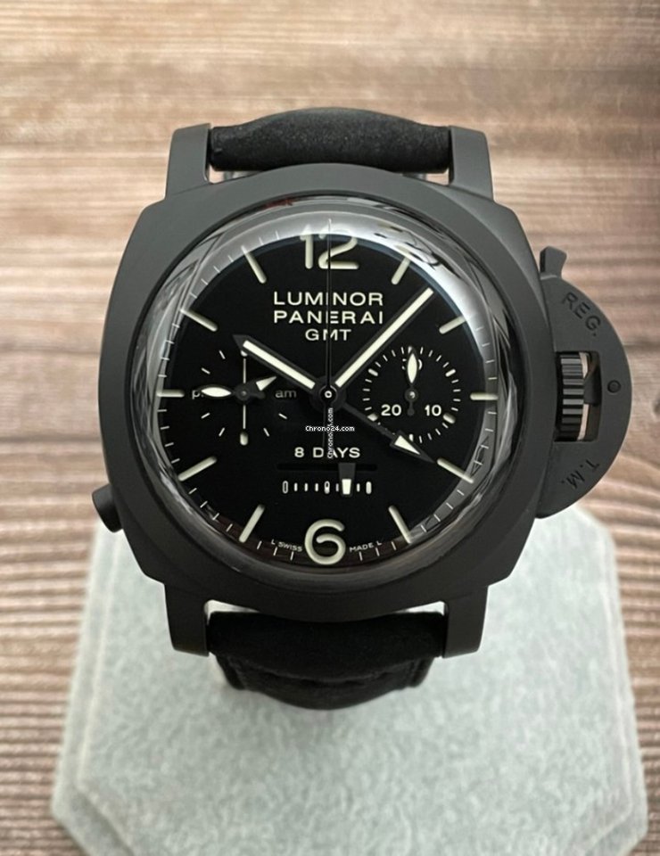 Panerai Luminor 1950 8 Days Chrono Monopulsante GMT Manual winding PAM 00317 or PAM 317