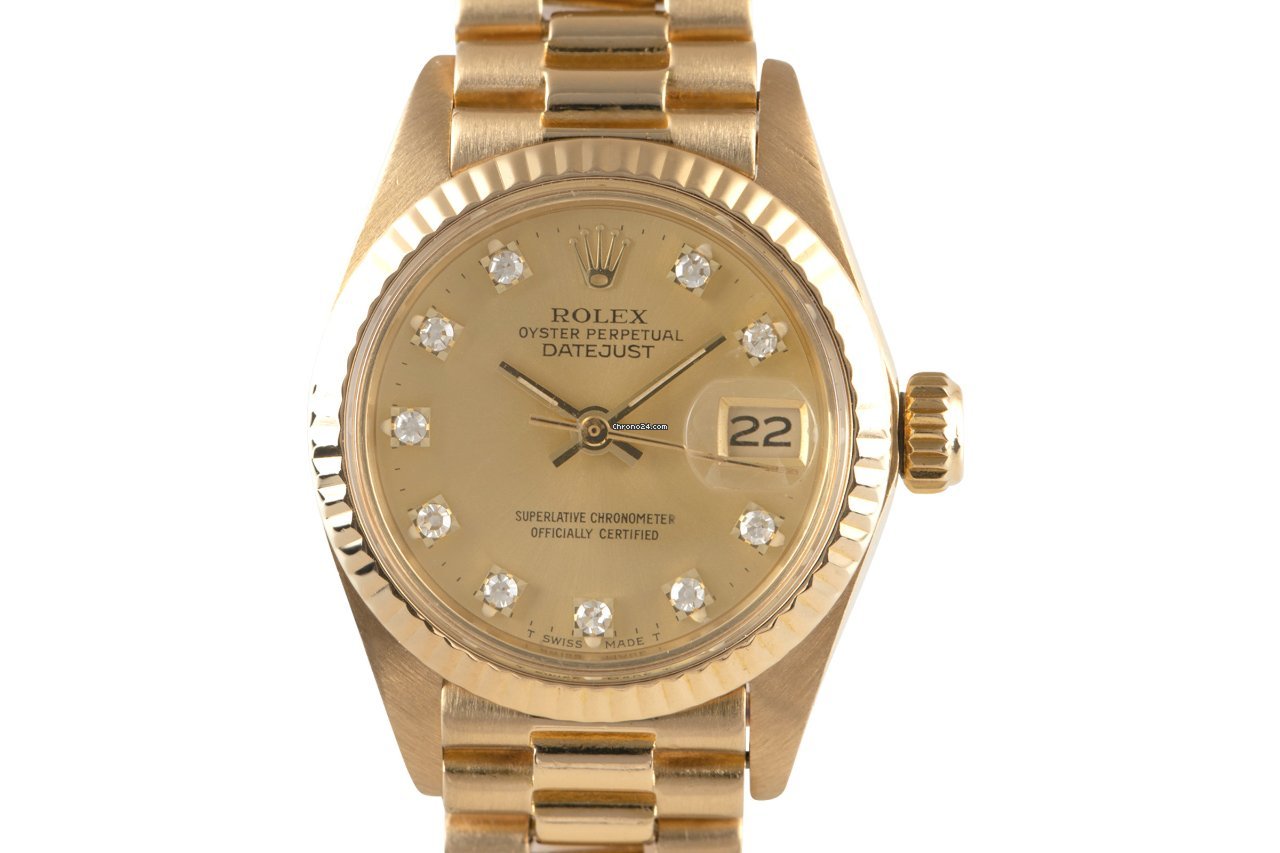 Rolex Lady-Datejust Womens watch Yellow gold Automatic 6917