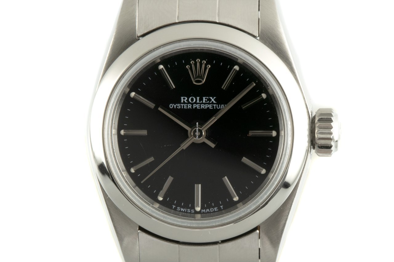 Rolex Oyster Perpetual Womens watch Steel Automatic 67180