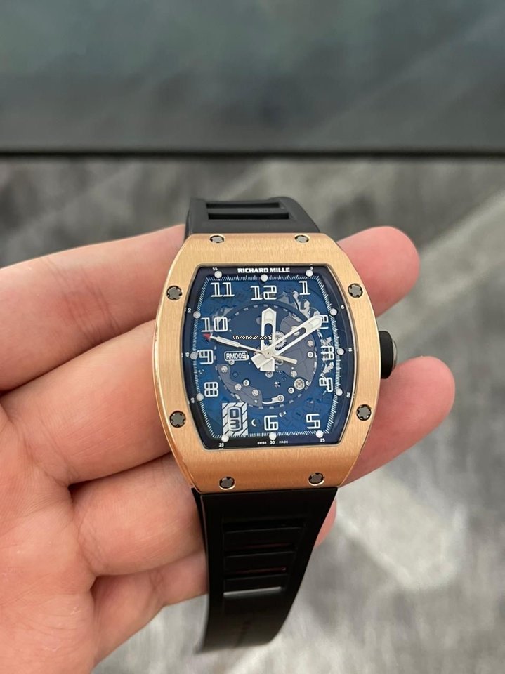 Richard Mille RM 005 Mens watch Unisex Automatic Rose gold RM005
