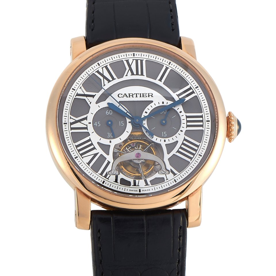 Cartier Rotonde de Cartier Mens watch Unisex Manual winding Rose gold W1580032