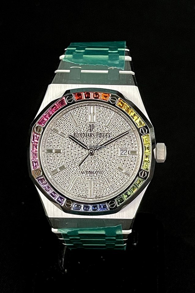 Audemars Piguet Royal Oak Mens watch Unisex Automatic White gold 15413BC.YY.1220BC.01