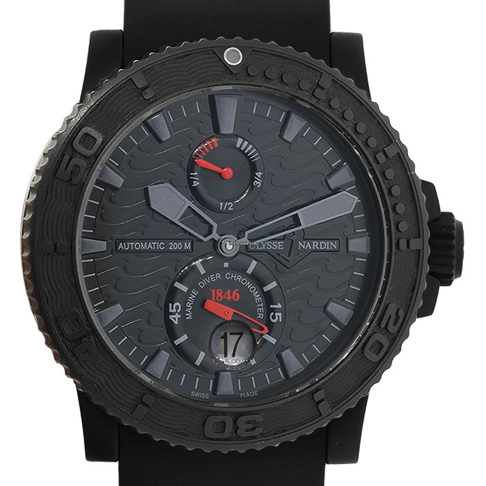 Ulysse Nardin Maxi Marine Diver Mens watch Unisex Automatic Steel 263-38