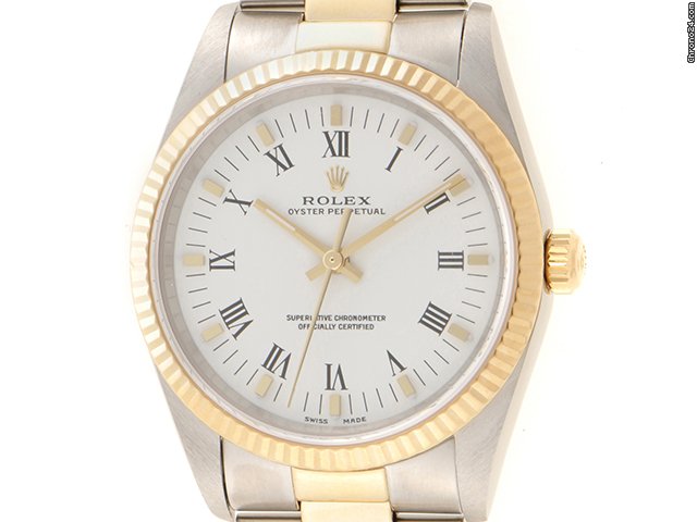 Rolex Oyster Perpetual 34 Mens watch Unisex Steel Automatic 14233M