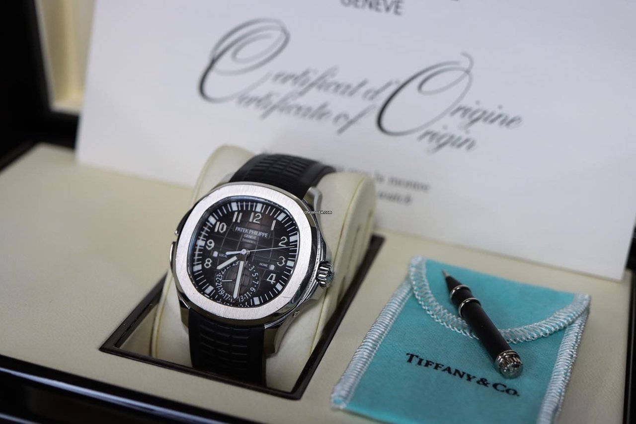 Patek Philippe Aquanaut Mens watch Unisex Automatic Steel 5164A-001 Tiffany & Co