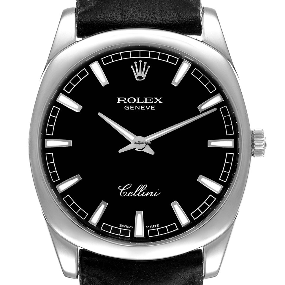 Rolex Cellini Danaos Mens watch Unisex White gold Manual winding 4243