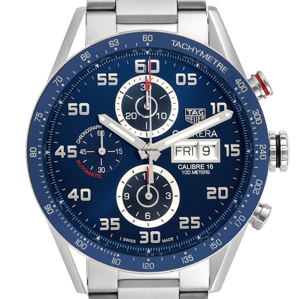 TAG Heuer Carrera Calibre 16 Mens watch Unisex Automatic Steel CV2A1V.BA0738