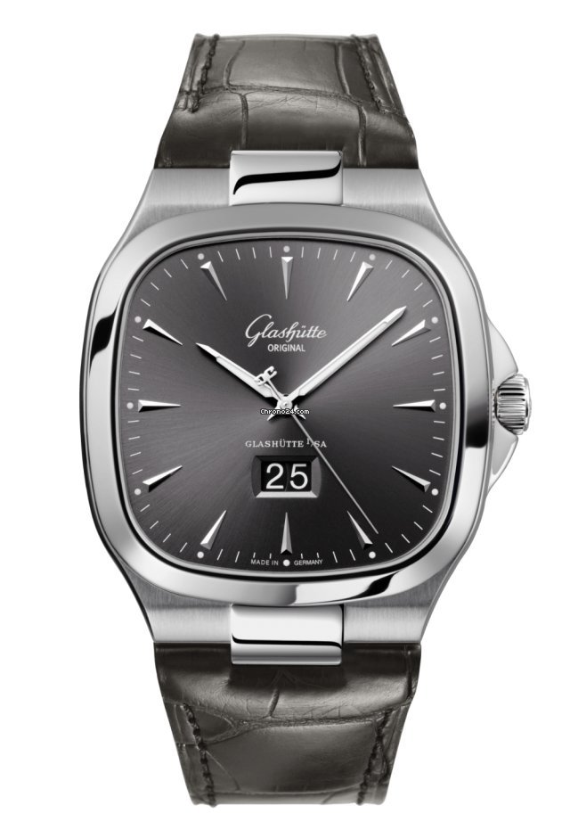 Glashtte Original Seventies Panorama Date Automatic Steel 2-39-47-12-12-04