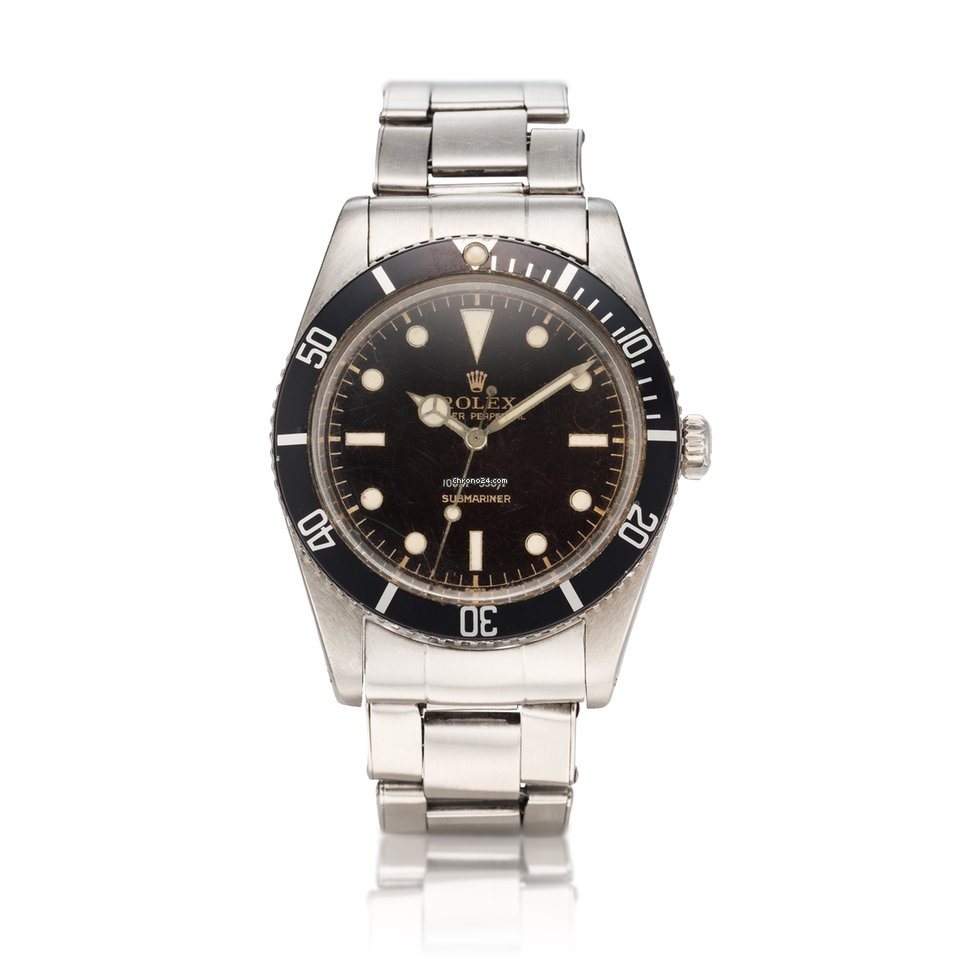 Rolex Submariner (No Date) Mens watch Unisex Steel Automatic 5508