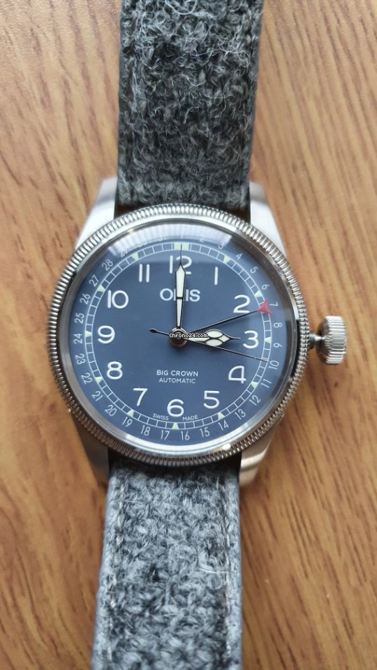 Oris Big Crown Pointer Date Mens watch Unisex Automatic Steel 01 754 7741 4065-07 5 20 63