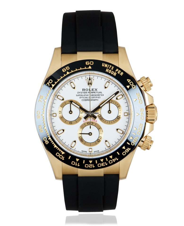 Rolex Daytona Mens watch Unisex Yellow gold Automatic 116518LN