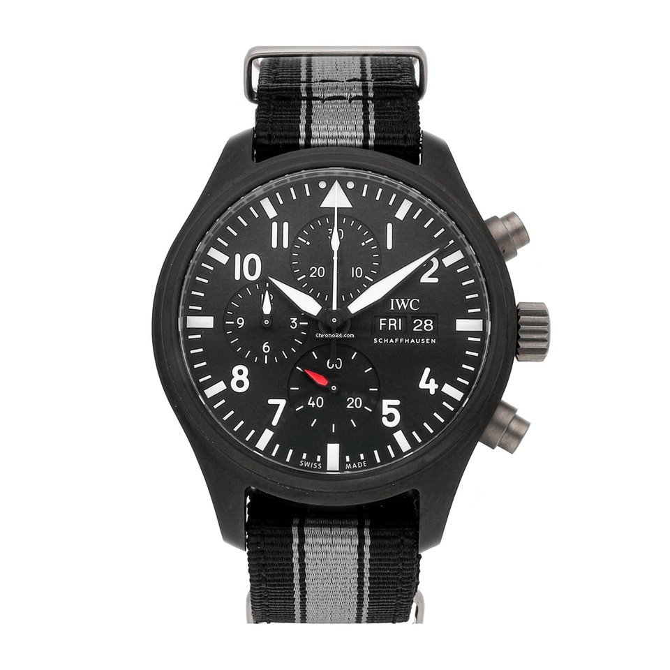 IWC Pilot Chronograph Top Gun Mens watch Unisex Automatic Ceramic IW3891-01