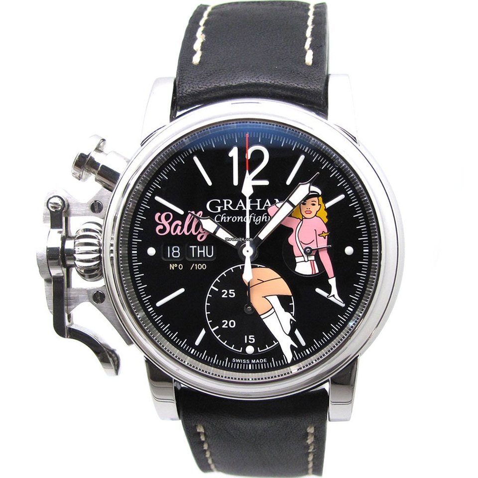 Graham Chronofighter Mens watch Unisex Automatic Steel 2CVAS.B21A