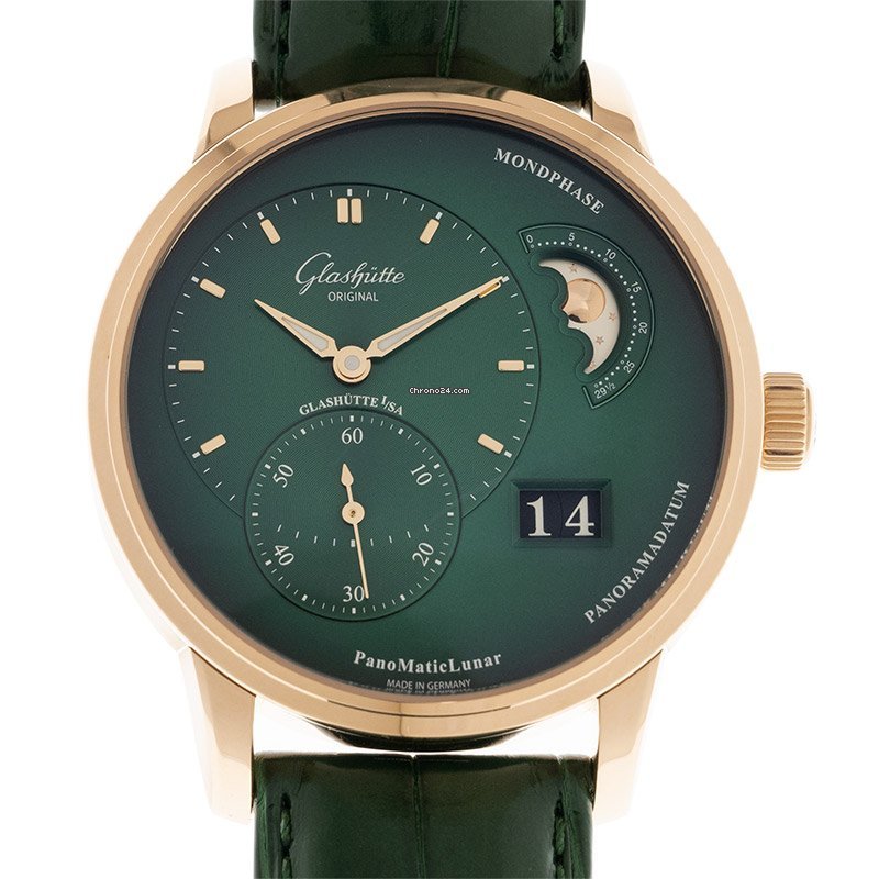 Glashtte Original PanoMaticLunar Mens watch Unisex Automatic Red gold 1-90-02-23-35-30