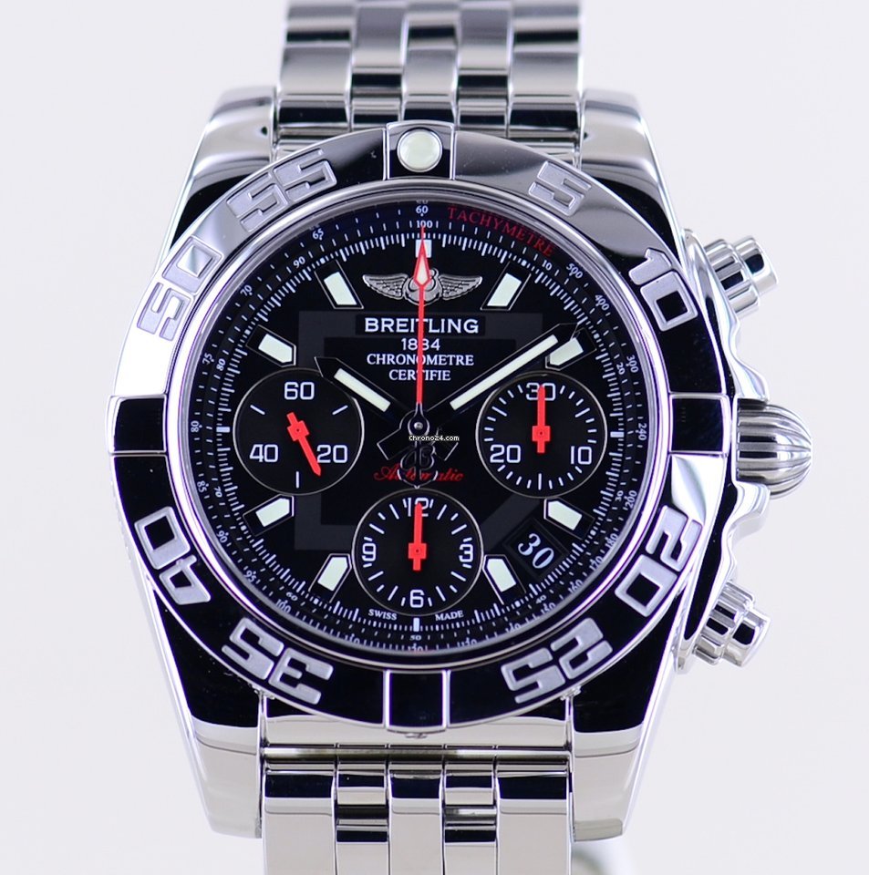 Breitling Chronomat 41 Mens watch Unisex Automatic Steel AB0141