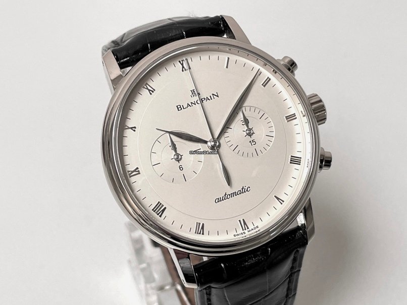 Blancpain Villeret Mens watch Unisex Automatic White gold 4082-1542-55