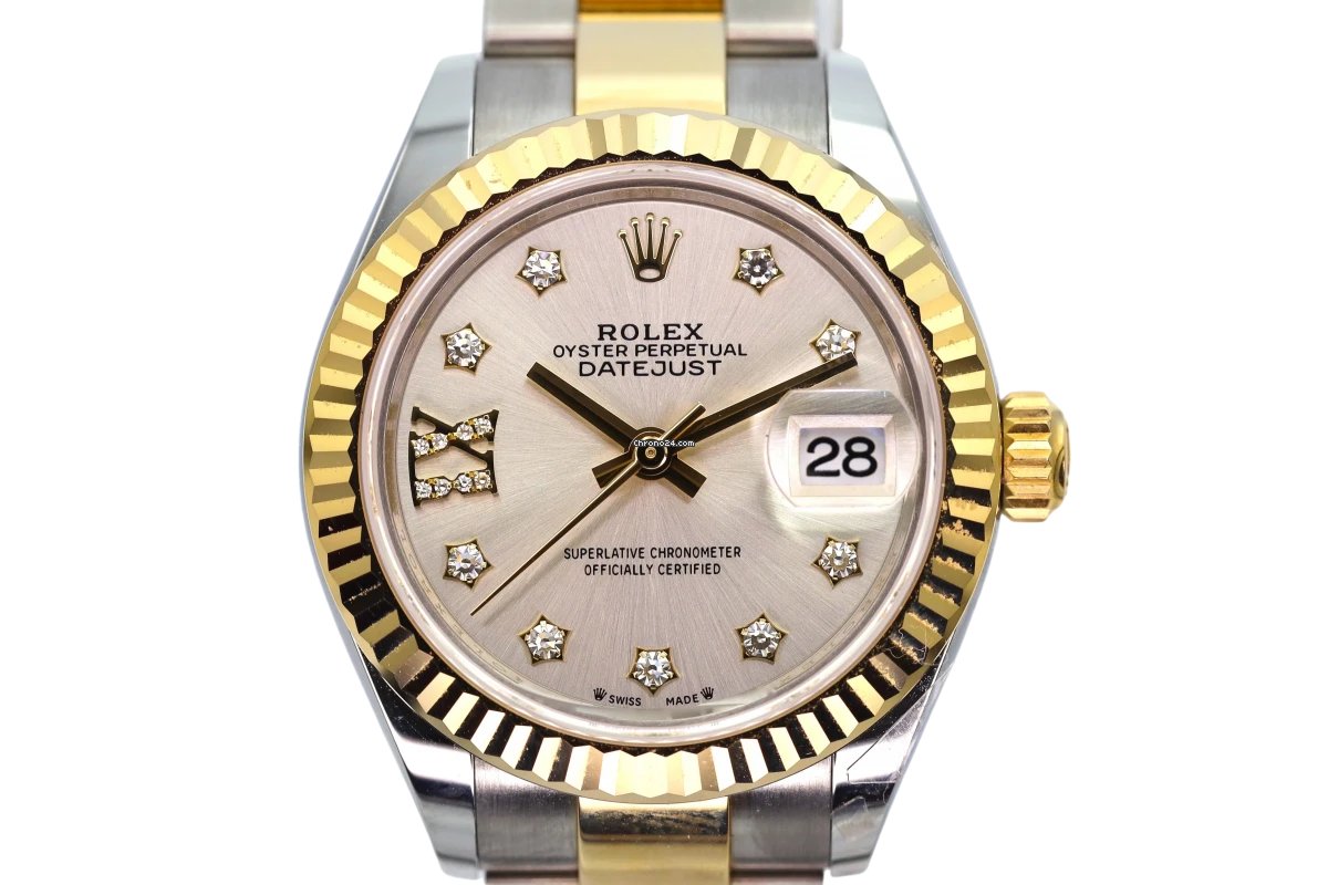 Rolex Lady-Datejust Womens watch Gold Steel Automatic 279173