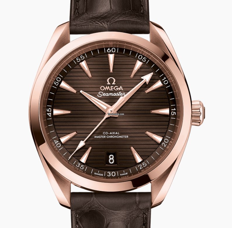 Omega Seamaster Aqua Terra Mens watch Unisex Automatic Rose gold 220.53.41.21.13.001