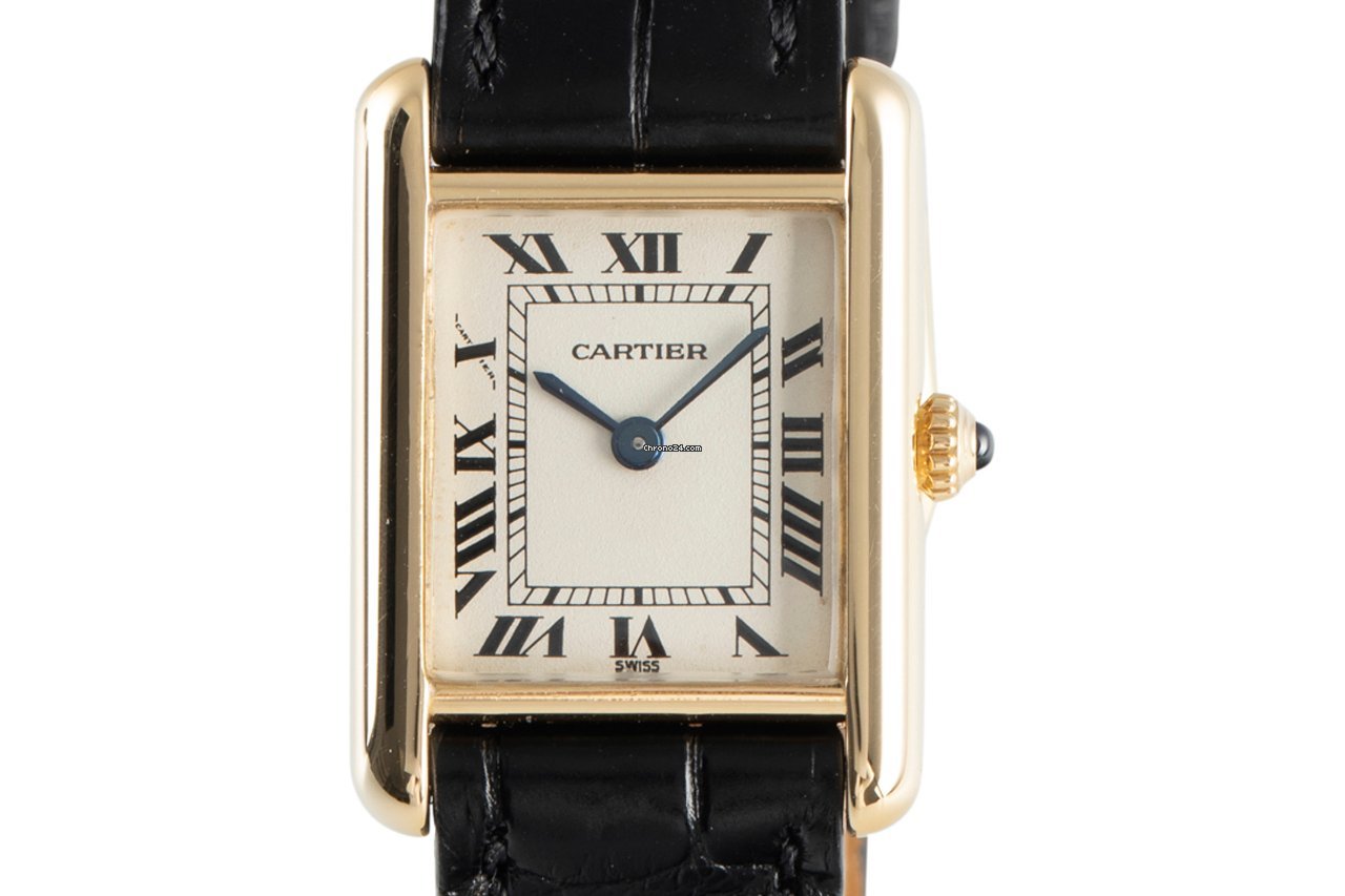 Cartier Tank Womens watch Quartz Yellow gold 8660