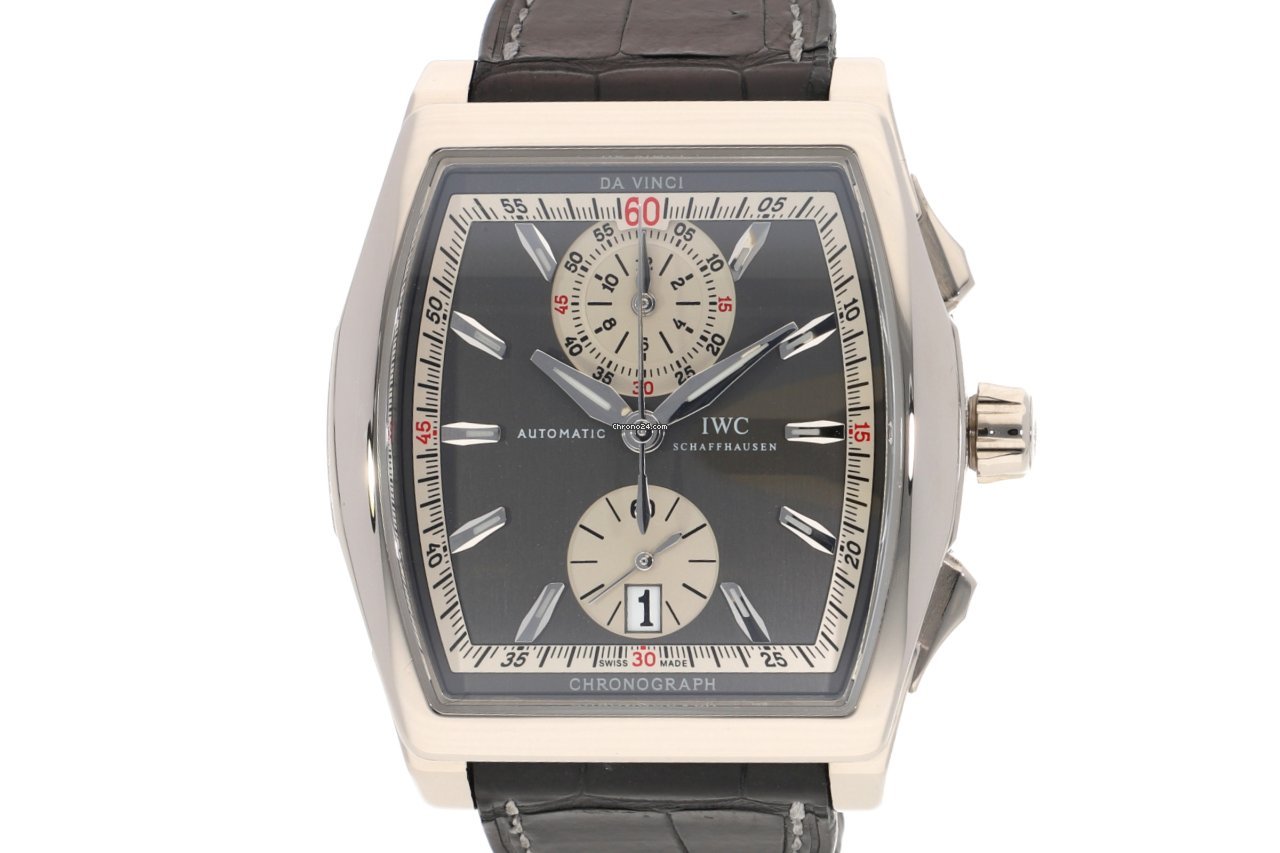 IWC Da Vinci Chronograph Mens watch Unisex Automatic White gold IW3764