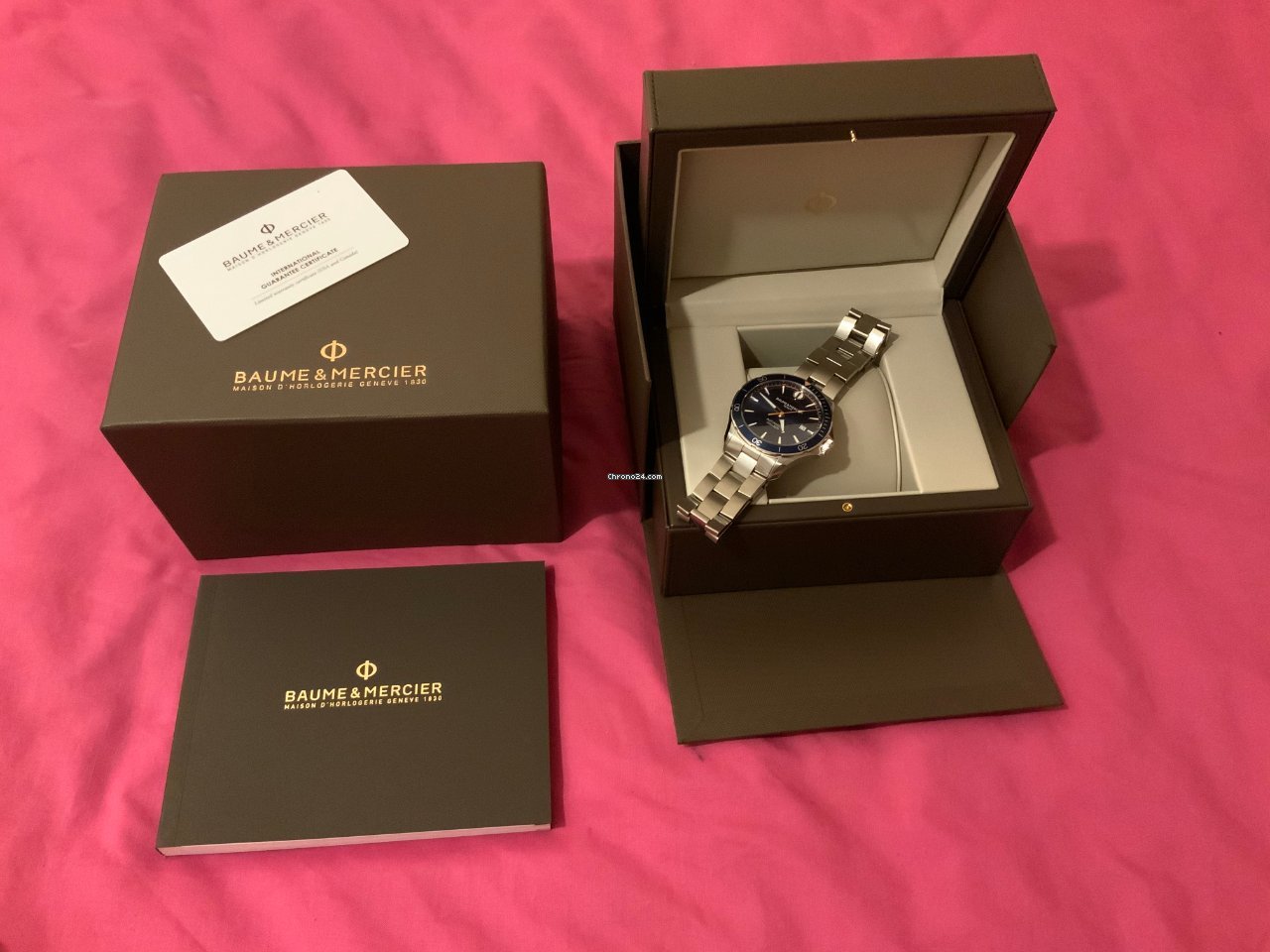 Baume & Mercier Clifton Mens watch Unisex Automatic Steel M0A10378