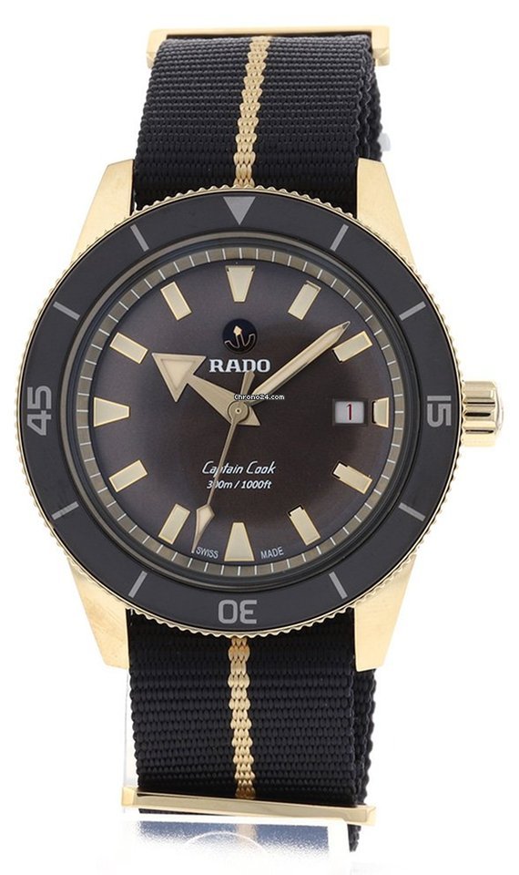 Rado HyperChrome Captain Cook Mens watch Unisex Automatic Bronze R32504307