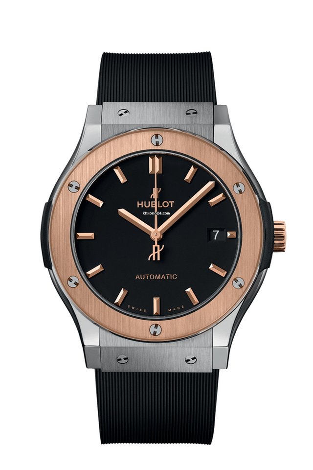 Hublot Classic Fusion 45, 42, 38, 33 mm Mens watch Unisex Automatic Titanium 511.NO.1181.RX