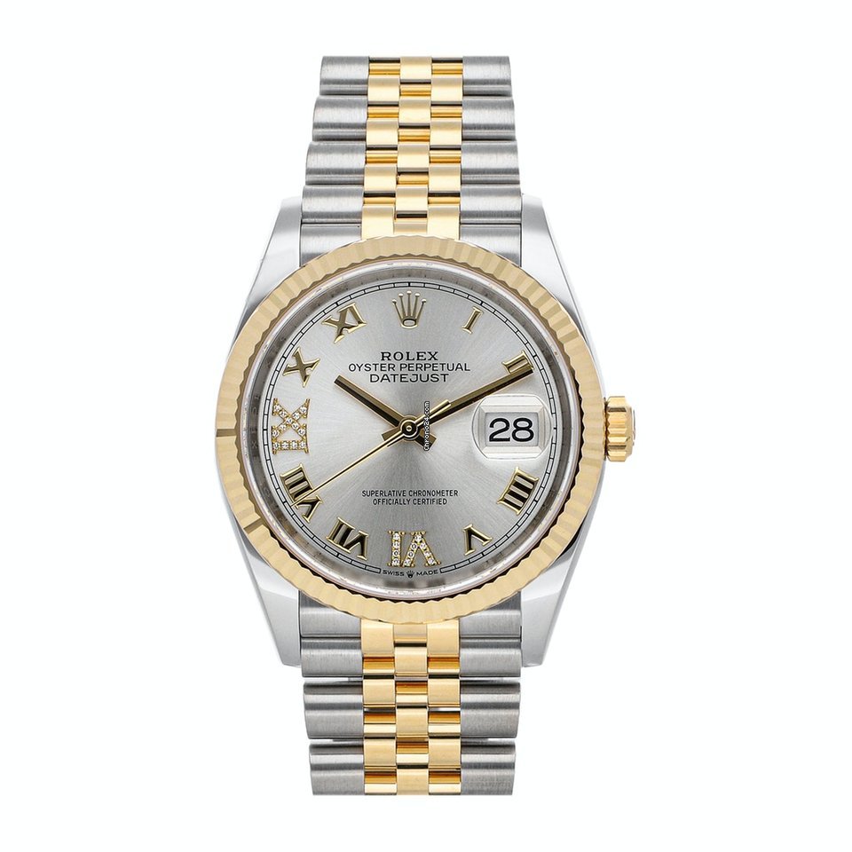 Rolex Datejust 36 Mens watch Unisex Steel Automatic 126233-0031