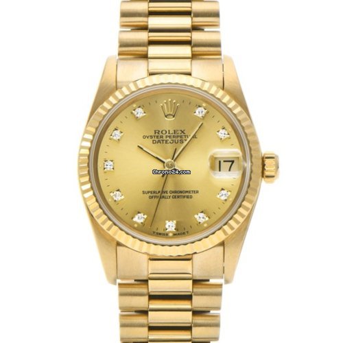 Rolex Datejust 31 Yellow gold Automatic 68278G