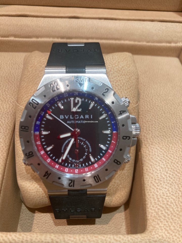 Bulgari Diagono Steel GMT40SVD