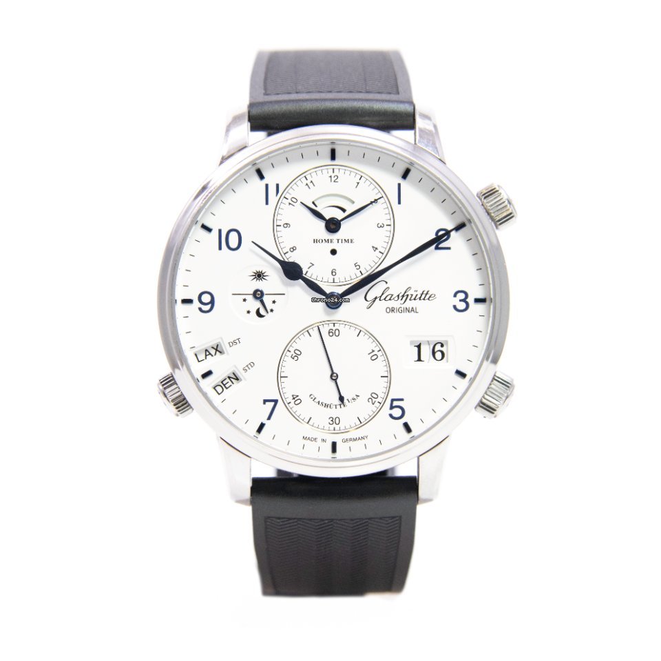 Glashtte Original Senator Cosmopolite Mens watch Unisex Automatic Steel 1-89-02-03-02-30