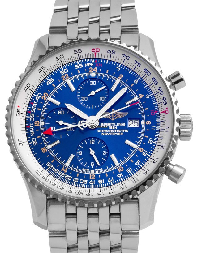Breitling Navitimer World Mens watch Unisex Automatic Steel A2432212.C651.443A