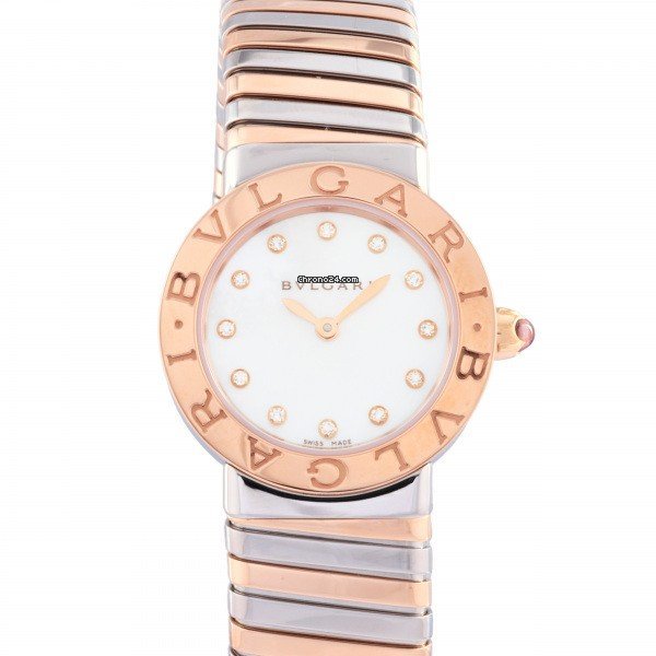 Bulgari Bulgari Quartz Gold Steel BBL262TWSPG 12.S