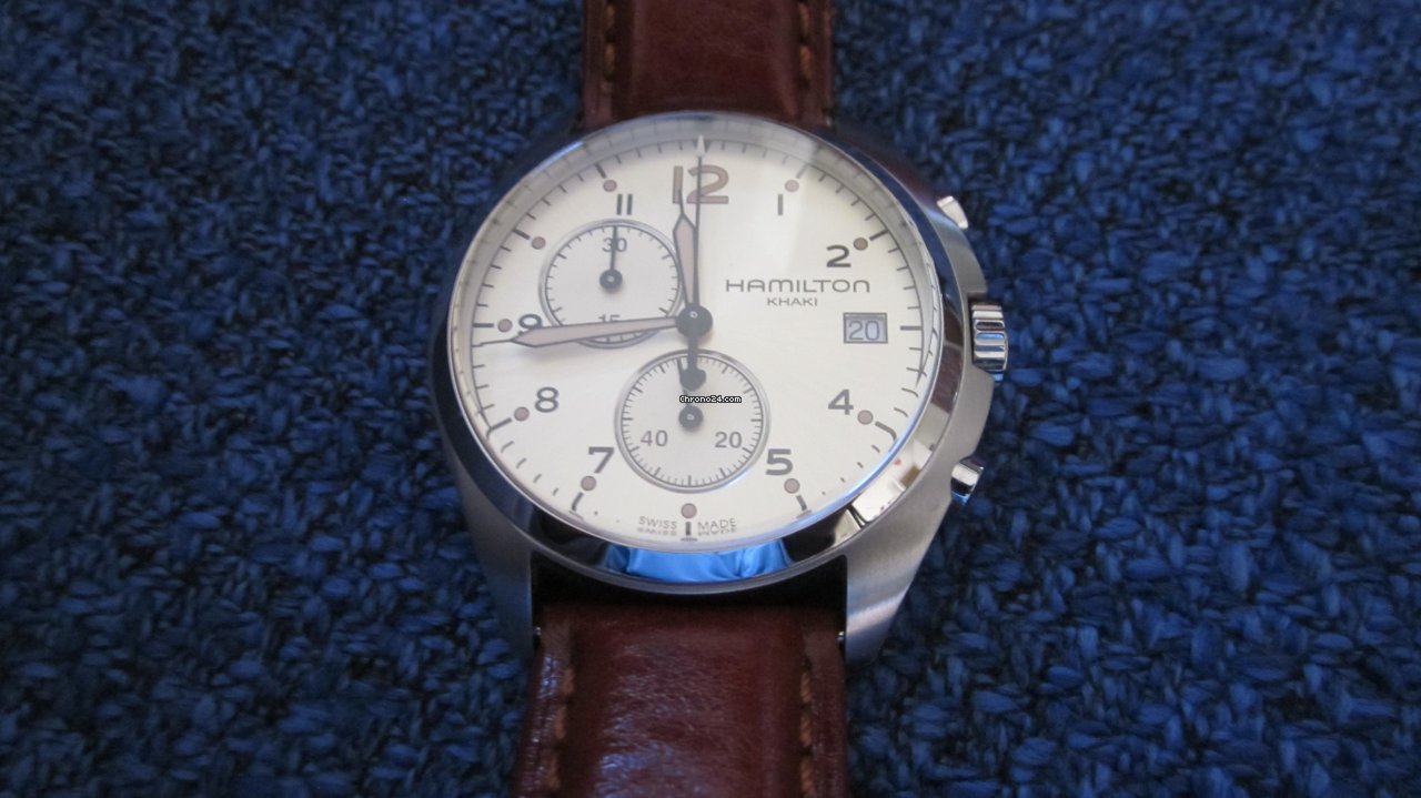 Hamilton Khaki Pilot Pioneer Mens watch Unisex Quartz Steel H76512155