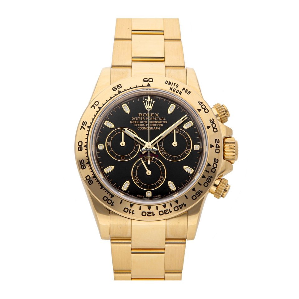 Rolex Daytona Mens watch Unisex Yellow gold Automatic 116508-0004