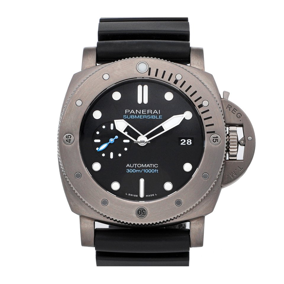 Panerai Luminor Submersible 1950 3 Days Automatic Mens watch Unisex Automatic Titanium PAM01305