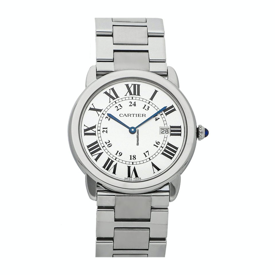 Cartier Ronde Solo de Cartier Mens watch Unisex Quartz Silver W6701005