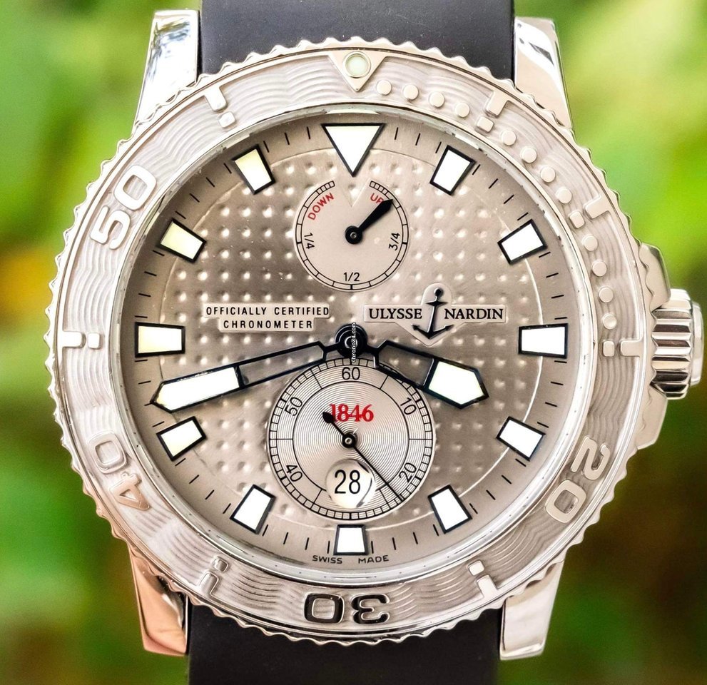 Ulysse Nardin Maxi Marine Diver Mens watch Unisex Automatic Steel 263-33-3 92