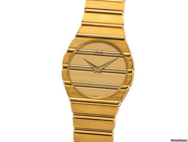 Piaget Polo Mens watch Unisex Quartz Yellow gold 791C701