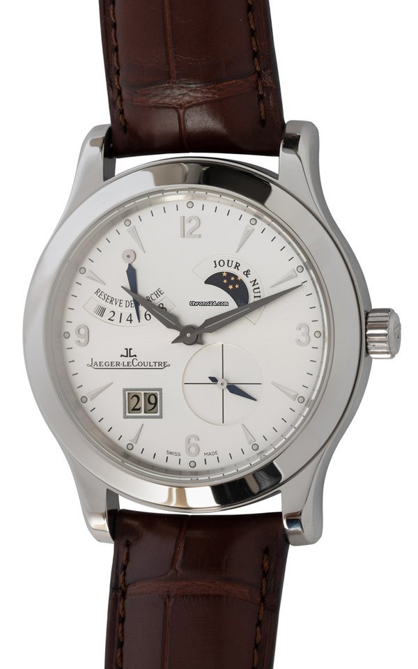 Jaeger-LeCoultre Master Eight Days Mens watch Unisex Manual winding Steel Q1608420