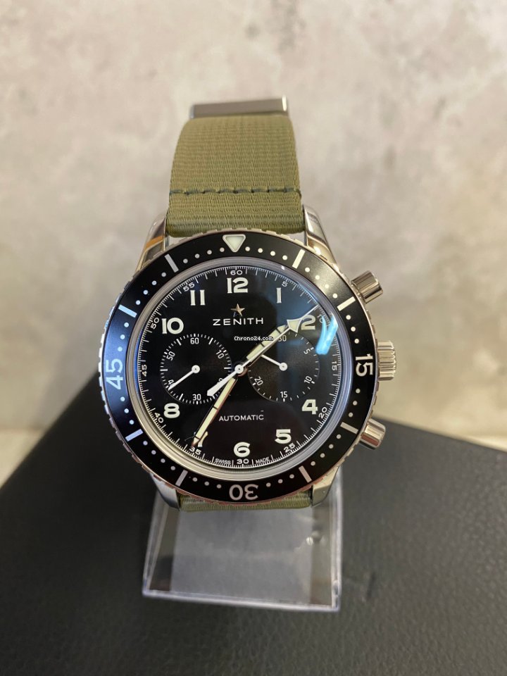 Zenith Pilot Mens watch Unisex Automatic Steel 03.2240.4069 21.C803